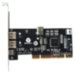 Контролер Ewell PCI to IEEE1394 (2x6pin ext., 1x4pin ext., 1x6pin int) (EW233)
