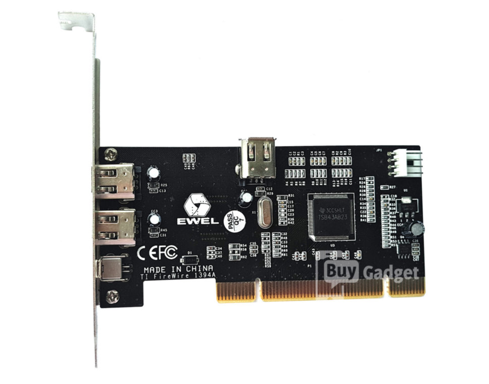 Контролер Ewell PCI to IEEE1394 (2x6pin ext., 1x4pin ext., 1x6pin int) (EW233)