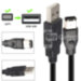 Кабель Ewell USB2.0 to FireWire 6pin M/M, 1.8м (EW668)
