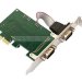Контролер Ewell PCI-E to 2xCOM (RS232), WCH CH382L (EW078)