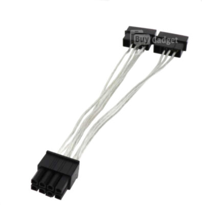 Кабель живлення для відеокарт Ewell 8 pin to Molex,екранований, 15 см (EW400)