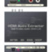 Конвертер HDMI на HDMI 4K 60Hz, плюс аудіо RCA/ SPDF (EW402)