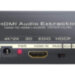Конвертер HDMI на HDMI 4K 60Hz, плюс аудіо RCA/ SPDF (EW402)