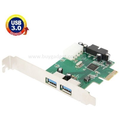 Контролер Ewell PCI-E to USB3.0 (2ext. 19pin USB header, Molex) VIA (EW081)