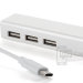 Концентратор-адаптер USB3.1 Type-C to RJ45 (10/100)/3 port USB 2.0 (EW010)