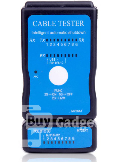 Кабельний тестер Ewell M726AT (RJ-11, RJ-12, RJ-45, USB)