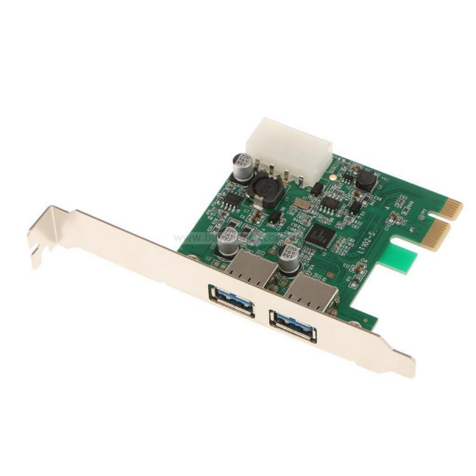 Контролер Ewell PCI-E to USB3.0 (2ext. Molex Power), NEC (EW125)