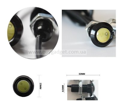 Денні ходові вогні Ewell LED 10W