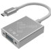 Адаптер Ewell USB3.1 Type-C - VGA M/F кабель 10 см (EW011)
