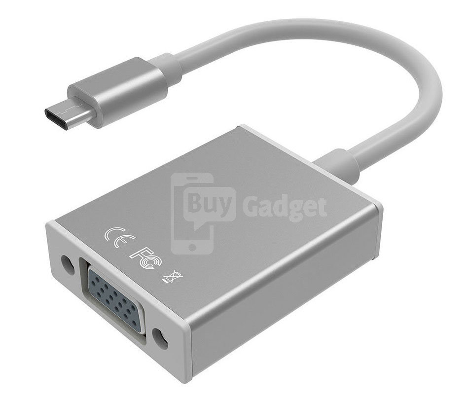 Адаптер Ewell USB3.1 Type-C - VGA M/F кабель 10 см (EW011)