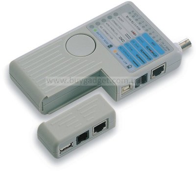 Кабельний тестер Ewell RX-1000 (RJ-45, RJ-11, USB, BNC)