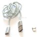 Магнітний кабель синхронізації Ewell Lightning - USB 3A, 1 м