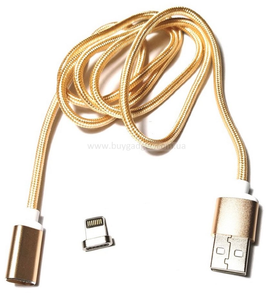 Магнітний кабель синхронізації Ewell Lightning - USB 3A, 1 м