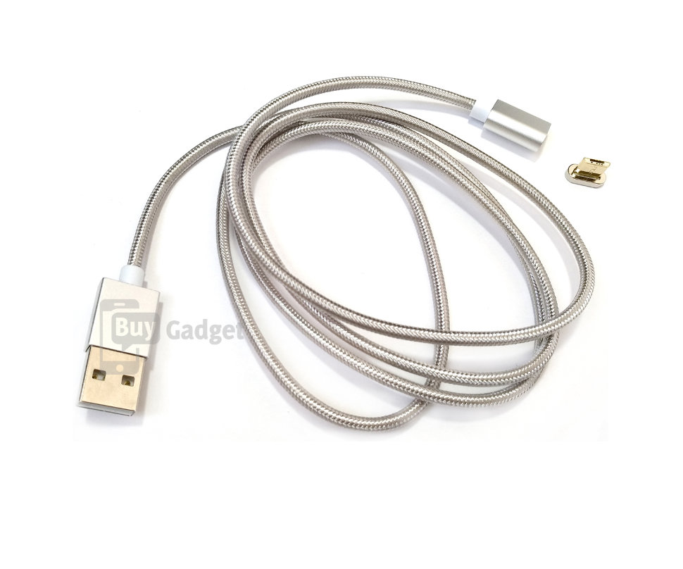 Магнітний кабель синхронізації Ewell microUSB2.0 - USB 2.1 A, ver.2., 1 м