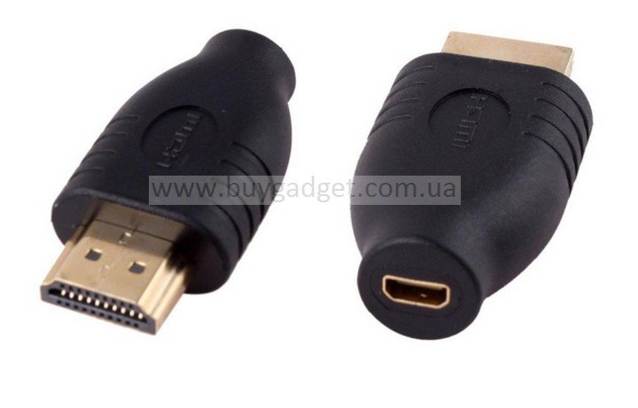 Адаптер HDMI M to micro HDMI F