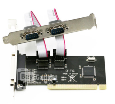 Контролер Ewell PCI to 2xCOM (RS232)/ LPT, WCH CH353L (EW289)