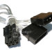 Кабель живлення для відеокарт Ewell 6 pin to Molex, екранований, 15 см (EW197)