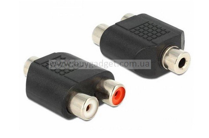 Адаптер RCA (F) to 2xRCA (F)