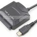 Адаптер Ewell USB3.1 Type-C - SATA III 2.5"/3.5" 7+15pin