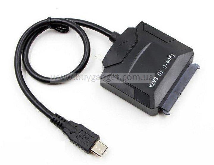 Адаптер Ewell USB3.1 Type-C - SATA III 2.5"/3.5" 7+15pin