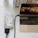 Адаптер Ewell USB3.1 Type-C - SATA III 2.5"/3.5" 7+15pin