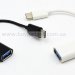 Адаптер USB3.1 Type-C to USB 2.0 (OTG Adapter) 0.2 метра, OEM