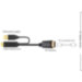 Кабель Ewell HDMI to DisplayPort, 4K 60Hz, 1.8 метри (EW839)