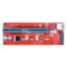 Райзер Ewell Riser Card PCI-E 1X to 16X v.007, USB3.0 кабель (EW029)