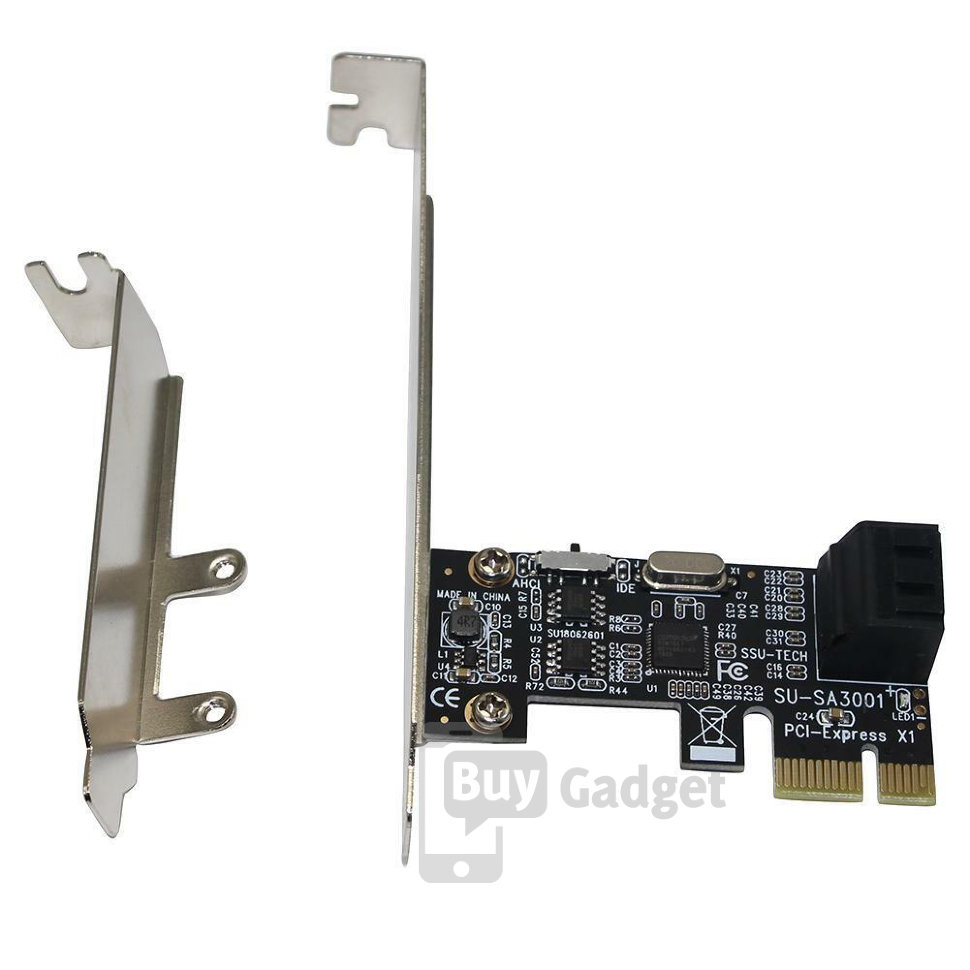 Контролер Ewell PCI-E to 2x SATA III int., ASM1061 (EW220)
