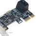 Контролер Ewell PCI-E to 2x SATA III int., ASM1061 (EW220)