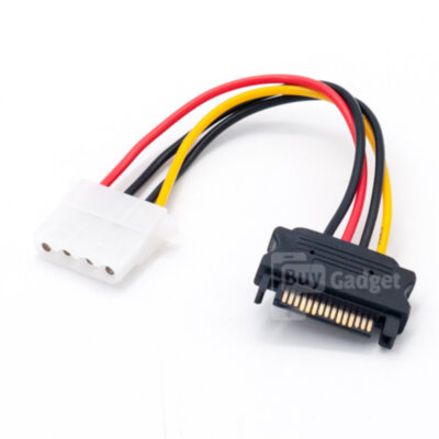 Кабель живлення Ewell SATA на Molex M/F (EW849)