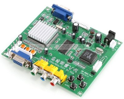 RGB CGA EGA YUV to VGA HD Video Converter