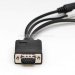 Адаптер VGA M to 3xRCA F / 4-pin S-video F (output)