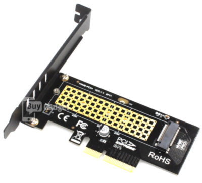 Адаптер Ewell PCI-E 4.0 4x to M.2 SSD (EW237)