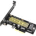 Адаптер Ewell PCI-E 4.0 4x to M.2 SSD (EW237)