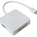 Адаптер Ewell Mini DisplayPort - HDMI+DisplayPort+DVI (24+5), (EW095)