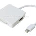 Адаптер Ewell Mini DisplayPort - HDMI+DisplayPort+DVI (24+5), (EW095)