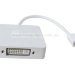Адаптер Ewell Mini DisplayPort - HDMI+DisplayPort+DVI (24+5), (EW095)