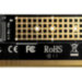 Адаптер Ewell PCI-E 4.0 16х to M. 2 SSD (EW238)