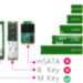 Адаптер Ewell PCI-E 4.0 16х to M. 2 SSD (EW238)