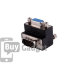 Адаптер Ewell VGA M/F, 90 градусів вгору (EW212)