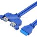 Косичка USB 3.0 на 2 порта