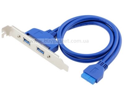 Косичка USB 3.0 на 2 порта
