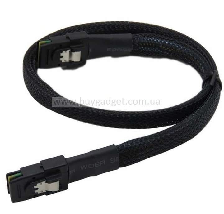 Кабель Ewell SFF-8087 (MiniSAS), довжина 0.70 м (EW421)