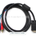 Кабель VGA M to 3xRCA M