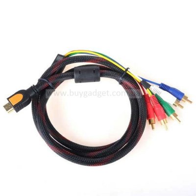 Кабель HDMI M to 5xRCA M, 1.5м