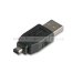 Адаптер USB2.0 AM to mini 4 pin B6