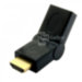 Адаптер HDMI M to HDMI F, 180 градусов