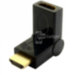 Адаптер HDMI M to HDMI F, 180 градусов
