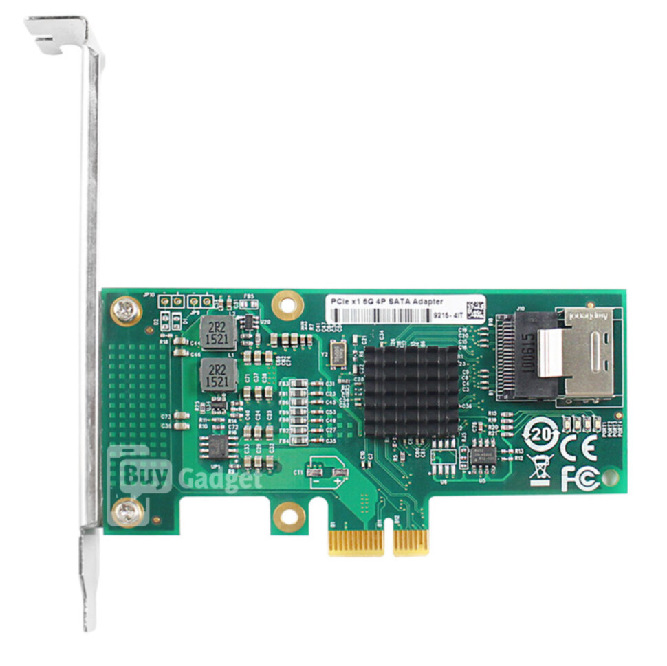 Контролер Ewell PCI-E to SATA III int., Marvell 88SE9215 (EW454)